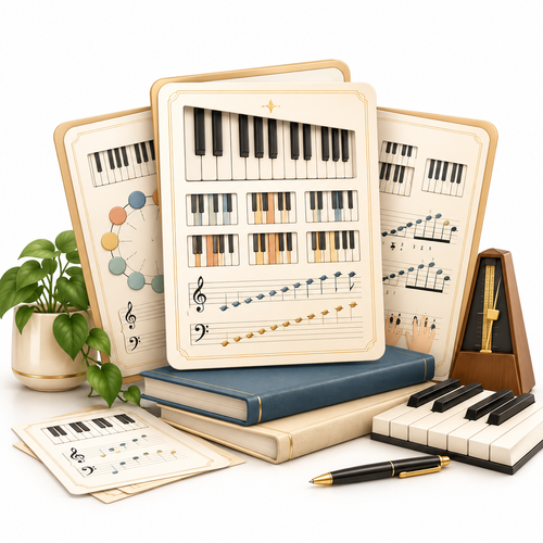 Piano Chords, Scales & Arpeggios Handbook
